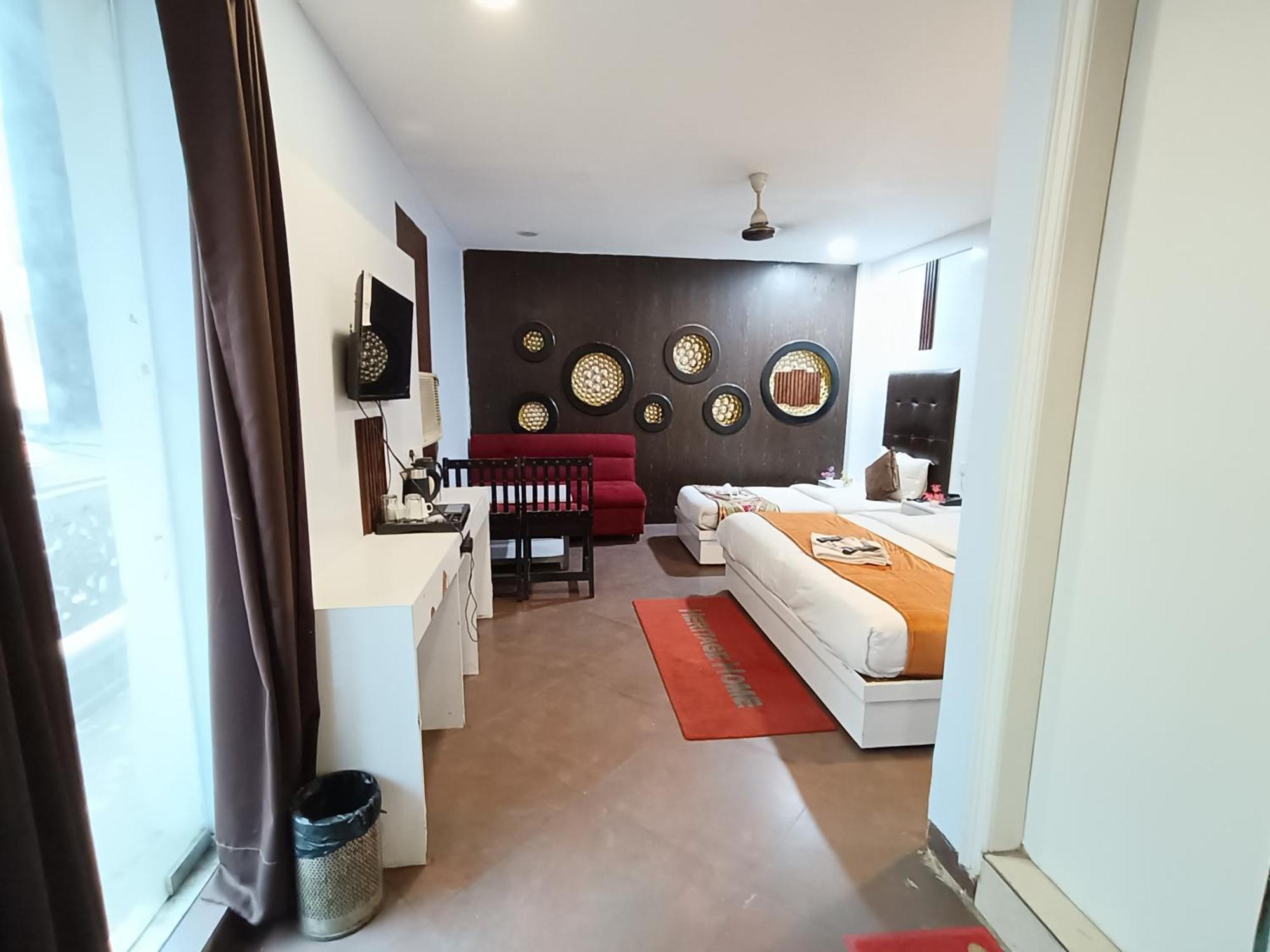 Hotel Heritage Home Walking 1 Minuit From R K Ashram Metro Station 新德里 外观 照片